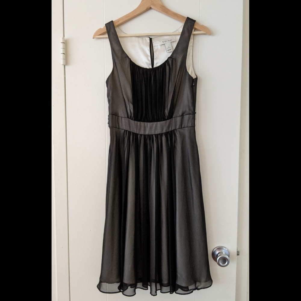 Swishy little black dress